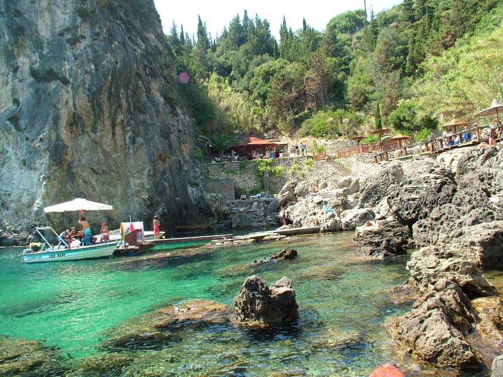 Ferienwohnung Sea View Paleokastritsa Exterior foto